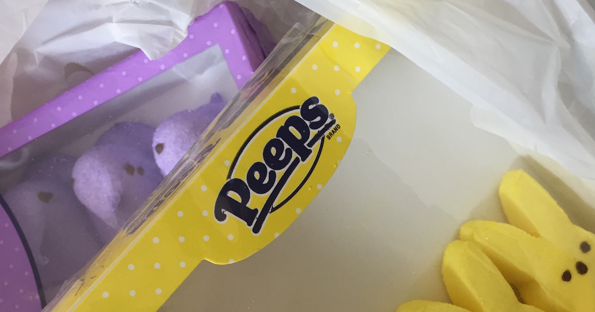 Yes, stale Peeps are poison, and I am grateful for them nonetheless